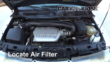 How to Change Engine Air Filter: 2004 Saturn Vue 3.5L V6